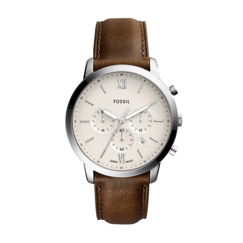 Fossil Neutra Chronograph nahkarannekkeella