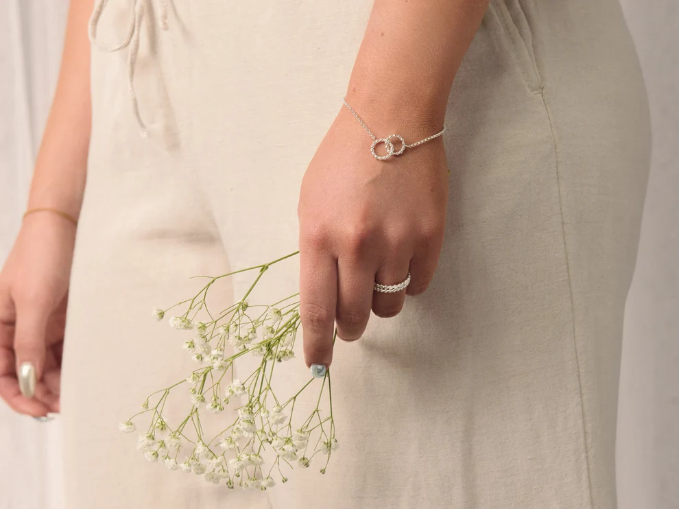 Lila Design Bubbel simple sormus - Image 3